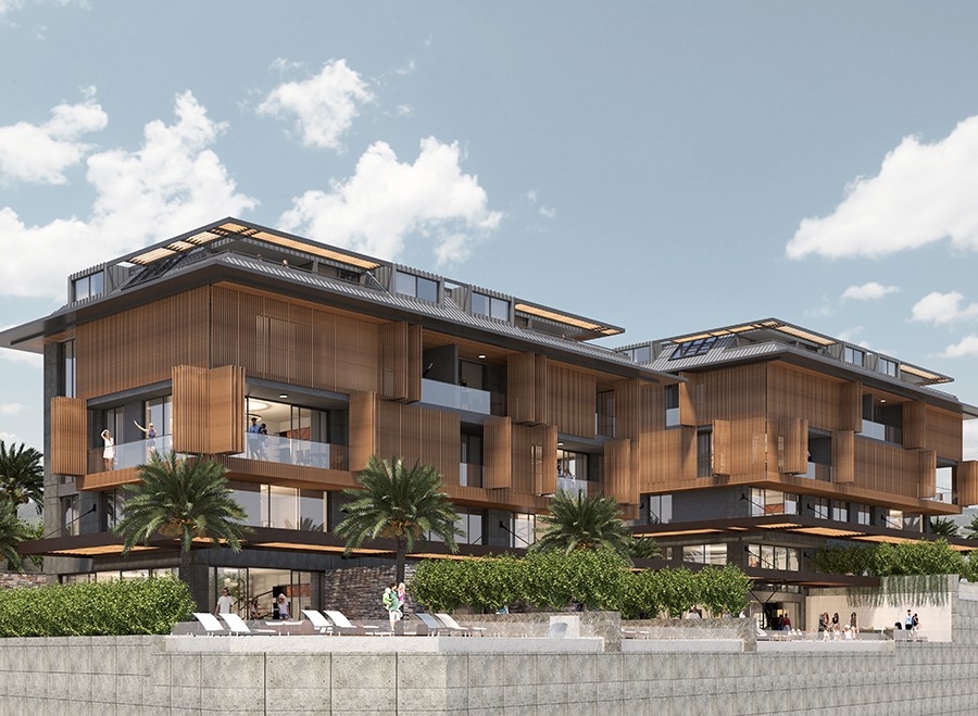 Brandnew project with amazing seaviews apartments in Alanya for sale