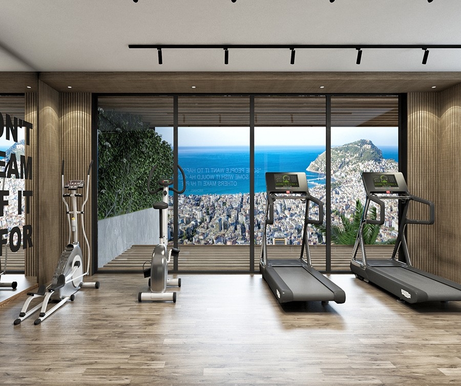 Brandnew project with amazing seaviews apartments in Alanya for sale