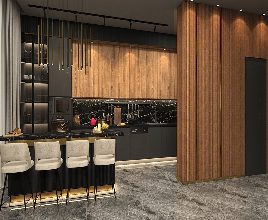 Brandnew project with amazing seaviews apartments in Alanya for sale