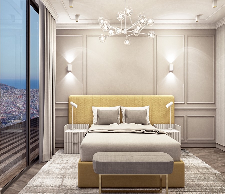 Brandnew project with amazing seaviews apartments in Alanya for sale