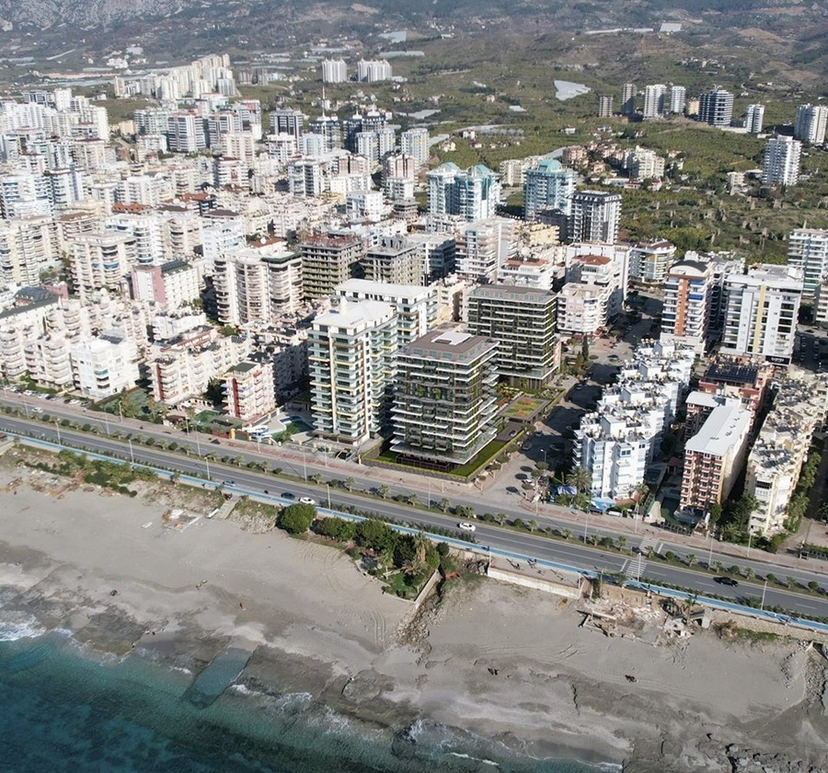 Luxuriöse 1+1 Wohnung mit atemberaubendem Blick, Alanya - Mahmutlar