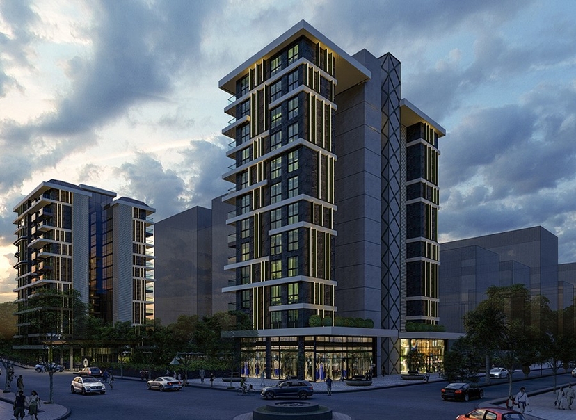Luxuriöse 1+1 Wohnung mit atemberaubendem Blick, Alanya - Mahmutlar