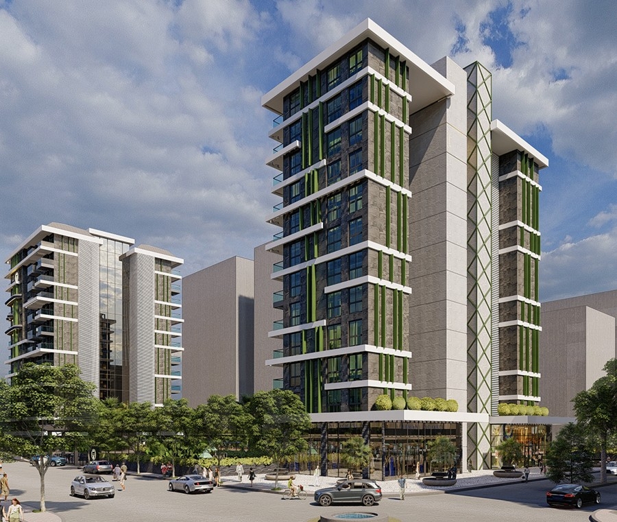 Luxuriöse 1+1 Wohnung mit atemberaubendem Blick, Alanya - Mahmutlar