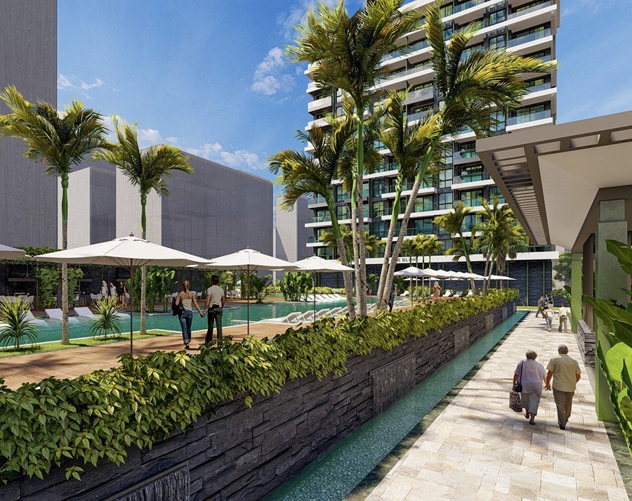 Luxuriöse 1+1 Wohnung mit atemberaubendem Blick, Alanya - Mahmutlar
