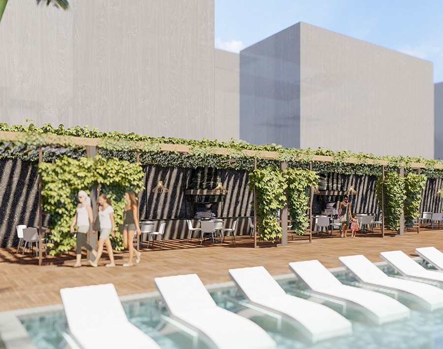 Luxuriöse 1+1 Wohnung mit atemberaubendem Blick, Alanya - Mahmutlar