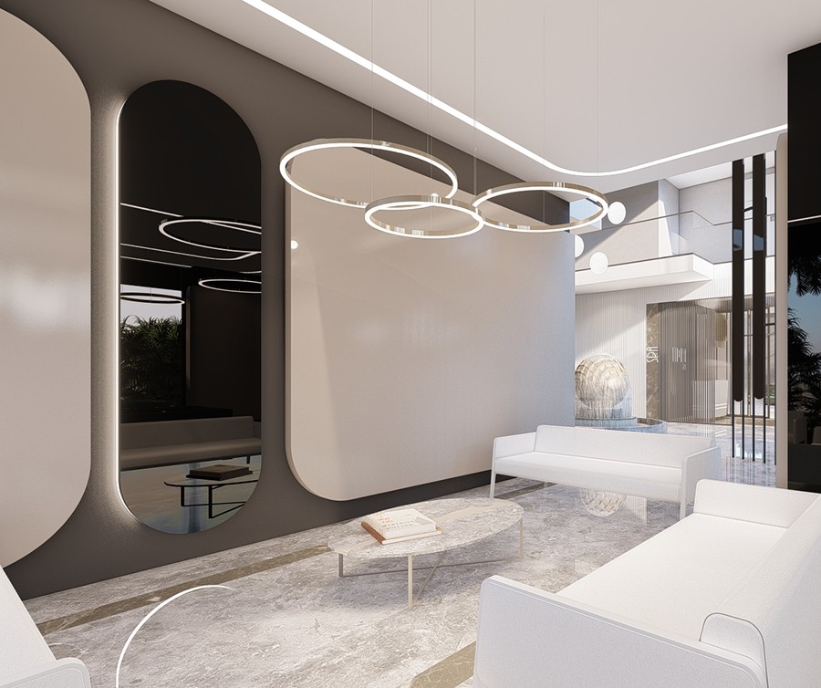 Luxuriöse 1+1 Wohnung mit atemberaubendem Blick, Alanya - Mahmutlar