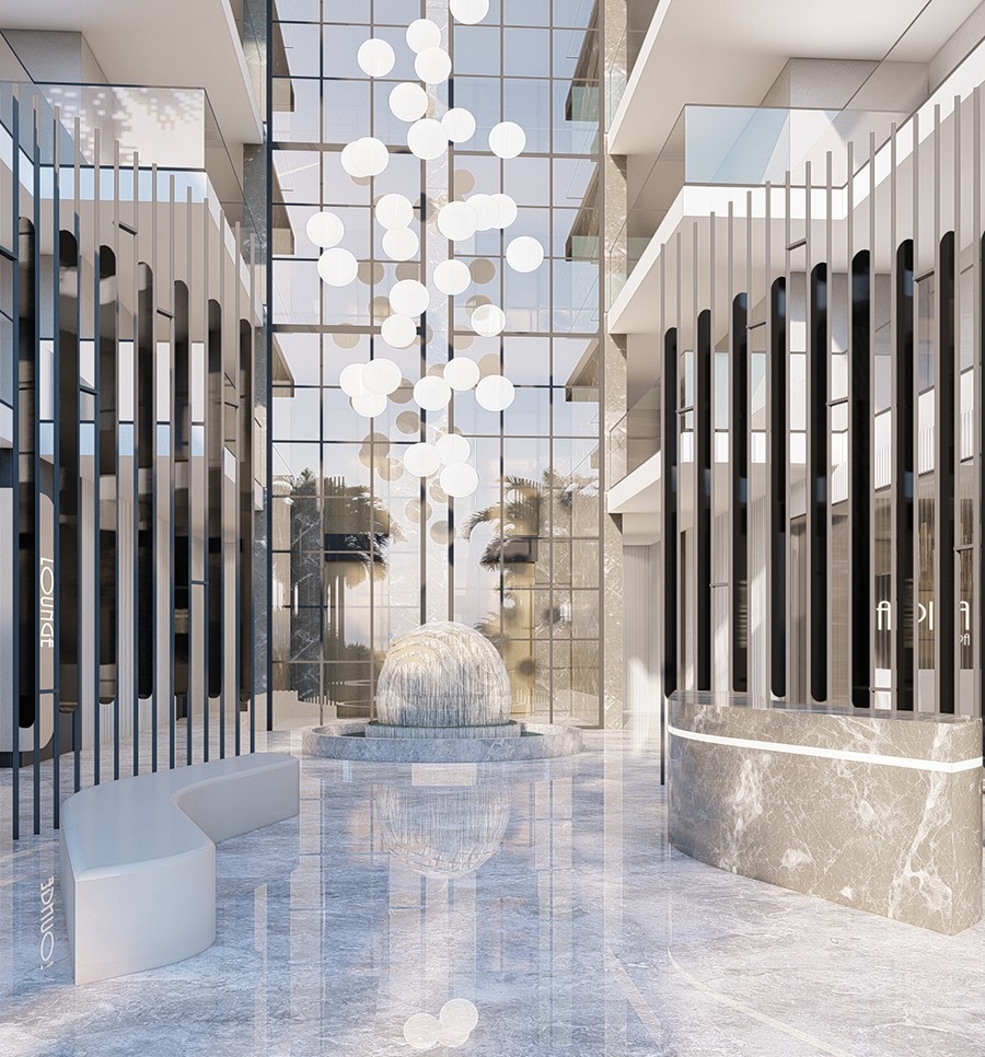Luxuriöse 1+1 Wohnung mit atemberaubendem Blick, Alanya - Mahmutlar