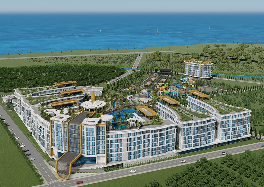 Luksuriøs 5+1 Villa med Fjellutsikt i Turkler, Alanya