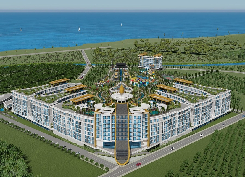 Luksuriøs 5+1 Villa med Fjellutsikt i Turkler, Alanya