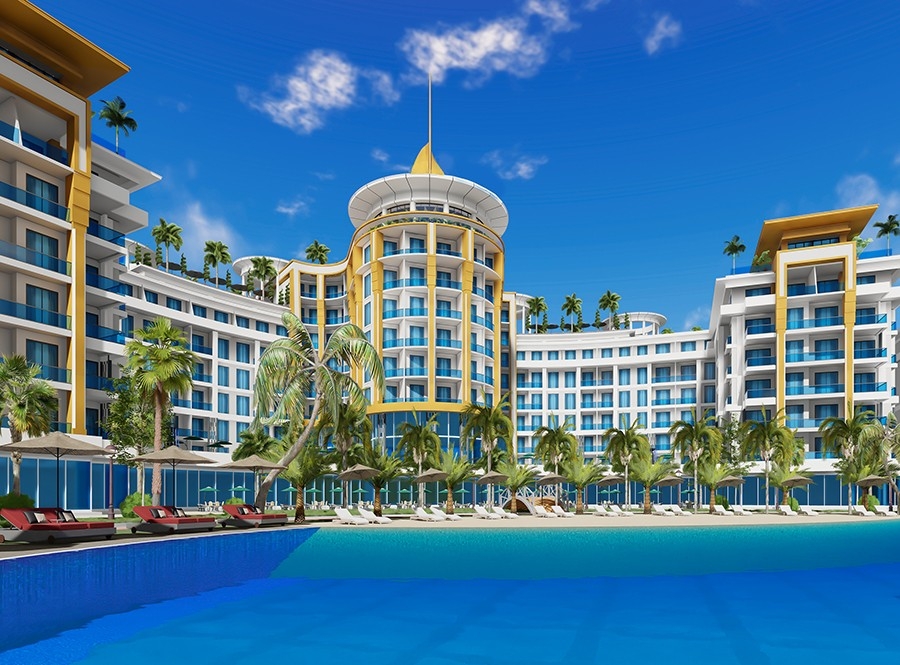 Luksuriøs 5+1 Villa med Fjellutsikt i Turkler, Alanya
