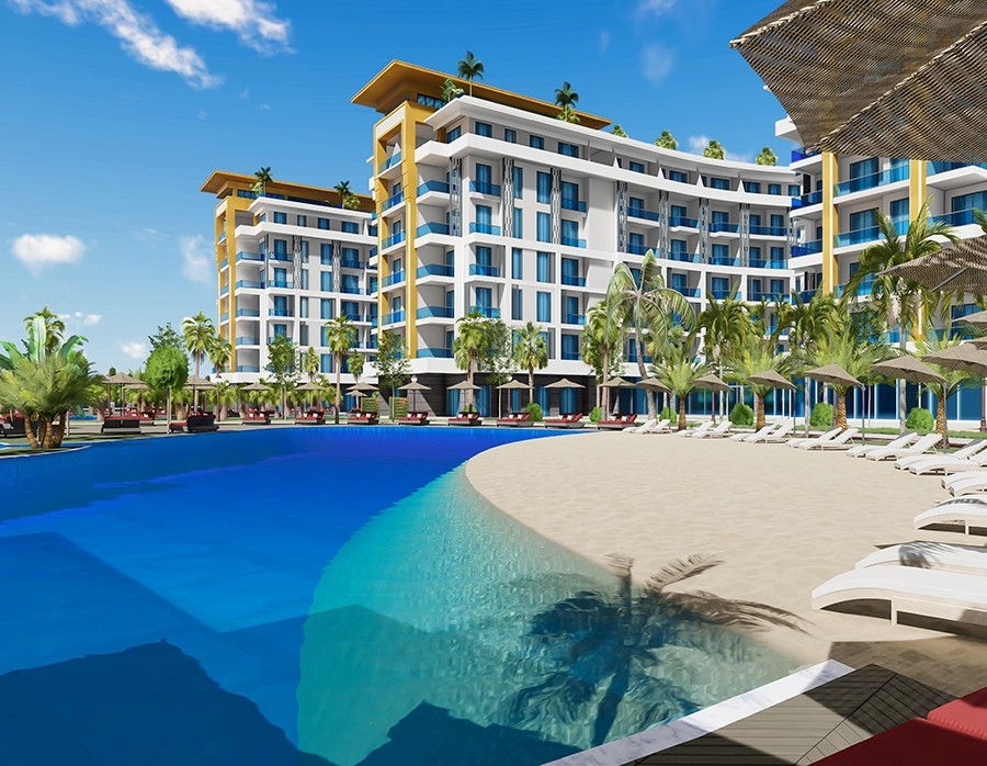 Luksuriøs 5+1 Villa med Fjellutsikt i Turkler, Alanya