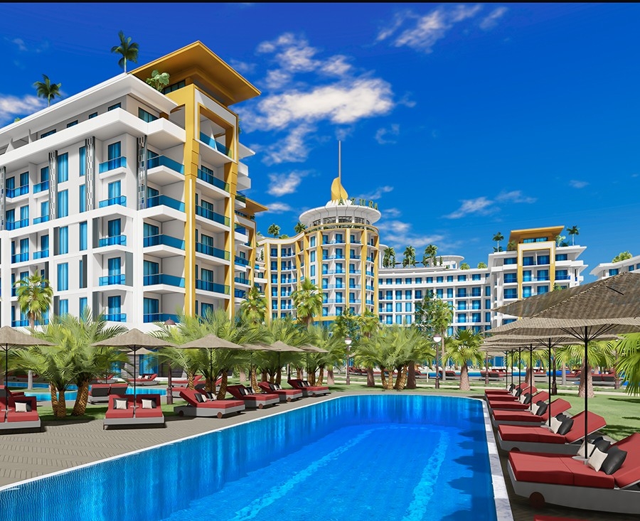 Luksuriøs 5+1 Villa med Fjellutsikt i Turkler, Alanya