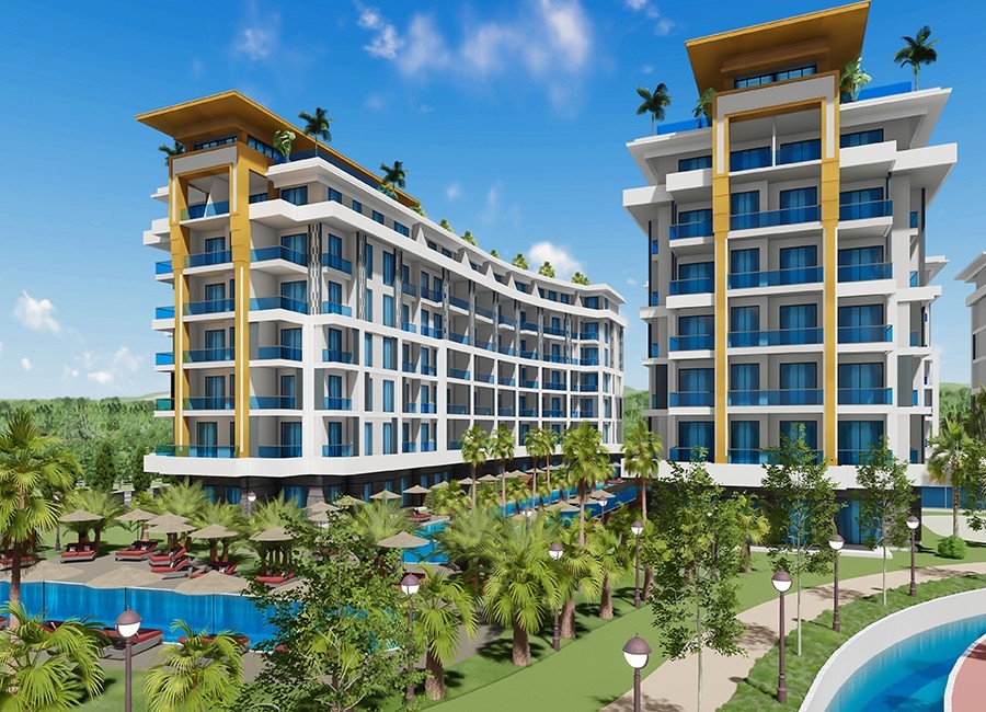 Luksuriøs 5+1 Villa med Fjellutsikt i Turkler, Alanya