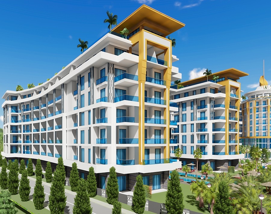 Luksuriøs 5+1 Villa med Fjellutsikt i Turkler, Alanya