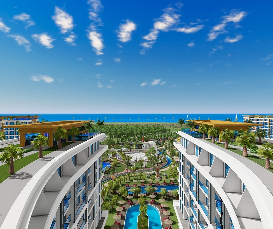 Luksuriøs 5+1 Villa med Fjellutsikt i Turkler, Alanya