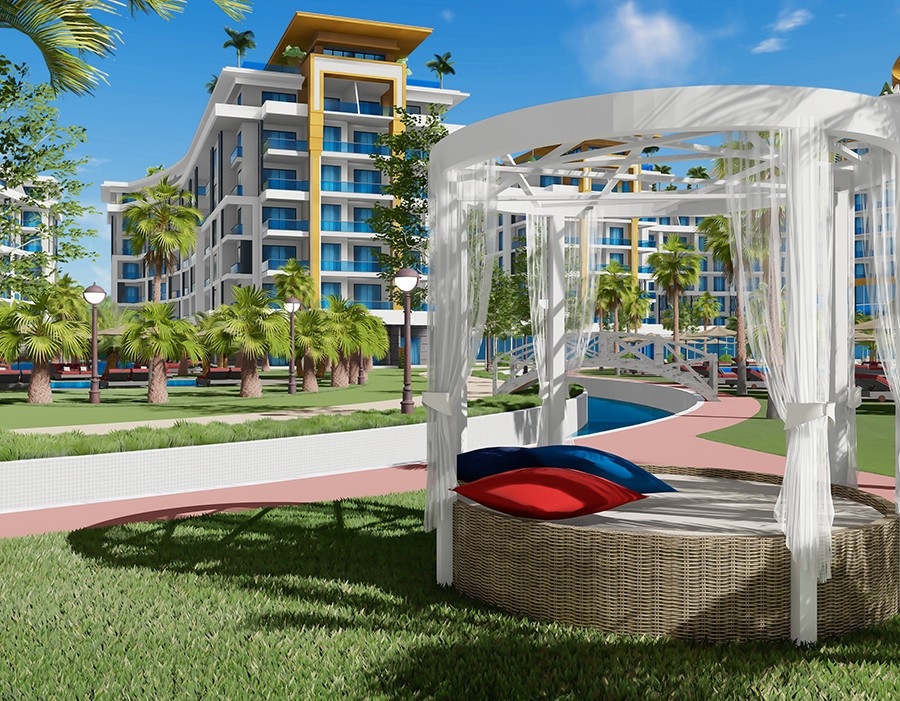 Luksuriøs 5+1 Villa med Fjellutsikt i Turkler, Alanya