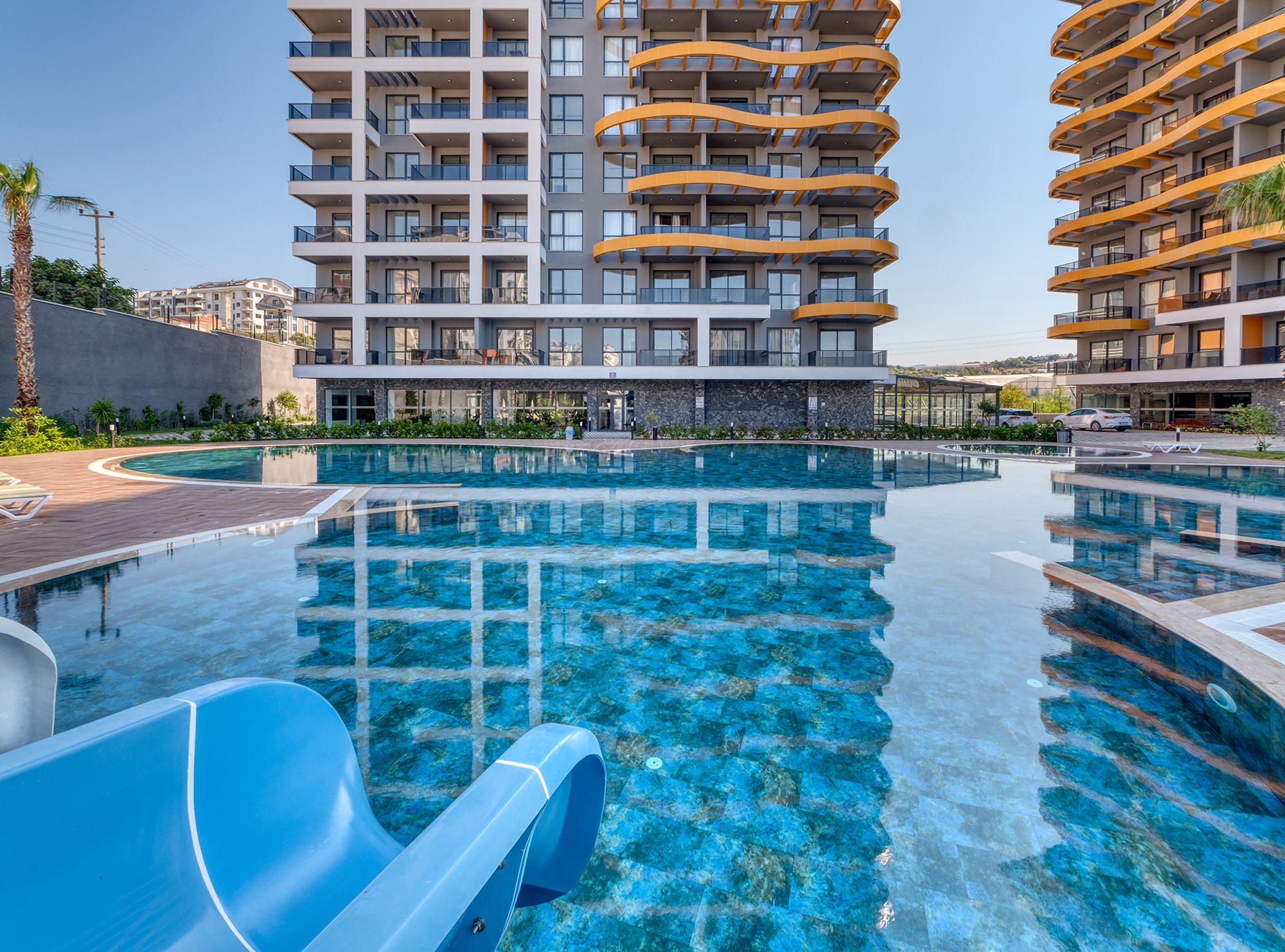 Luksus 2+1 Lejlighed med Bjergudsigt, Alanya