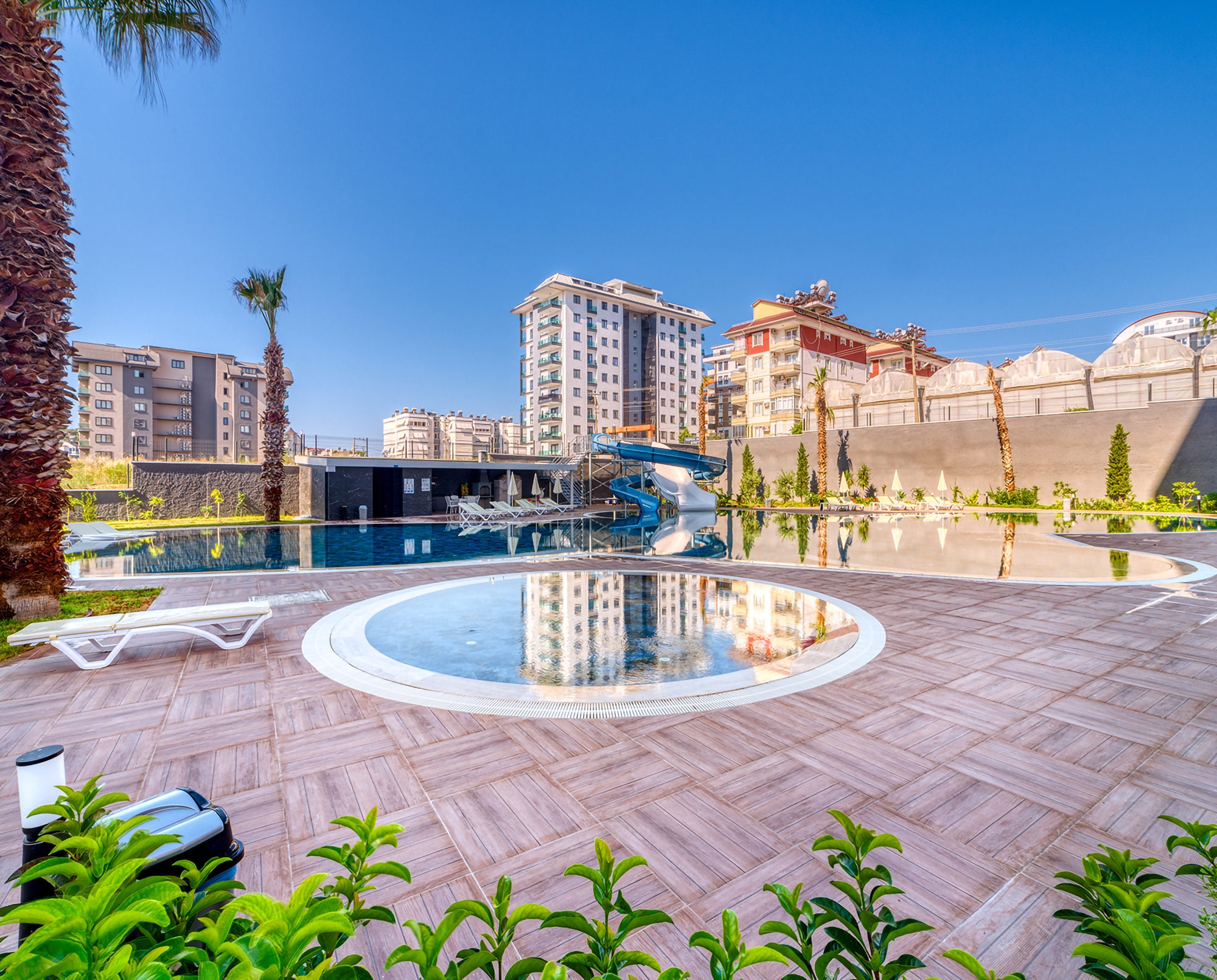 Luksus 2+1 Lejlighed med Bjergudsigt, Alanya