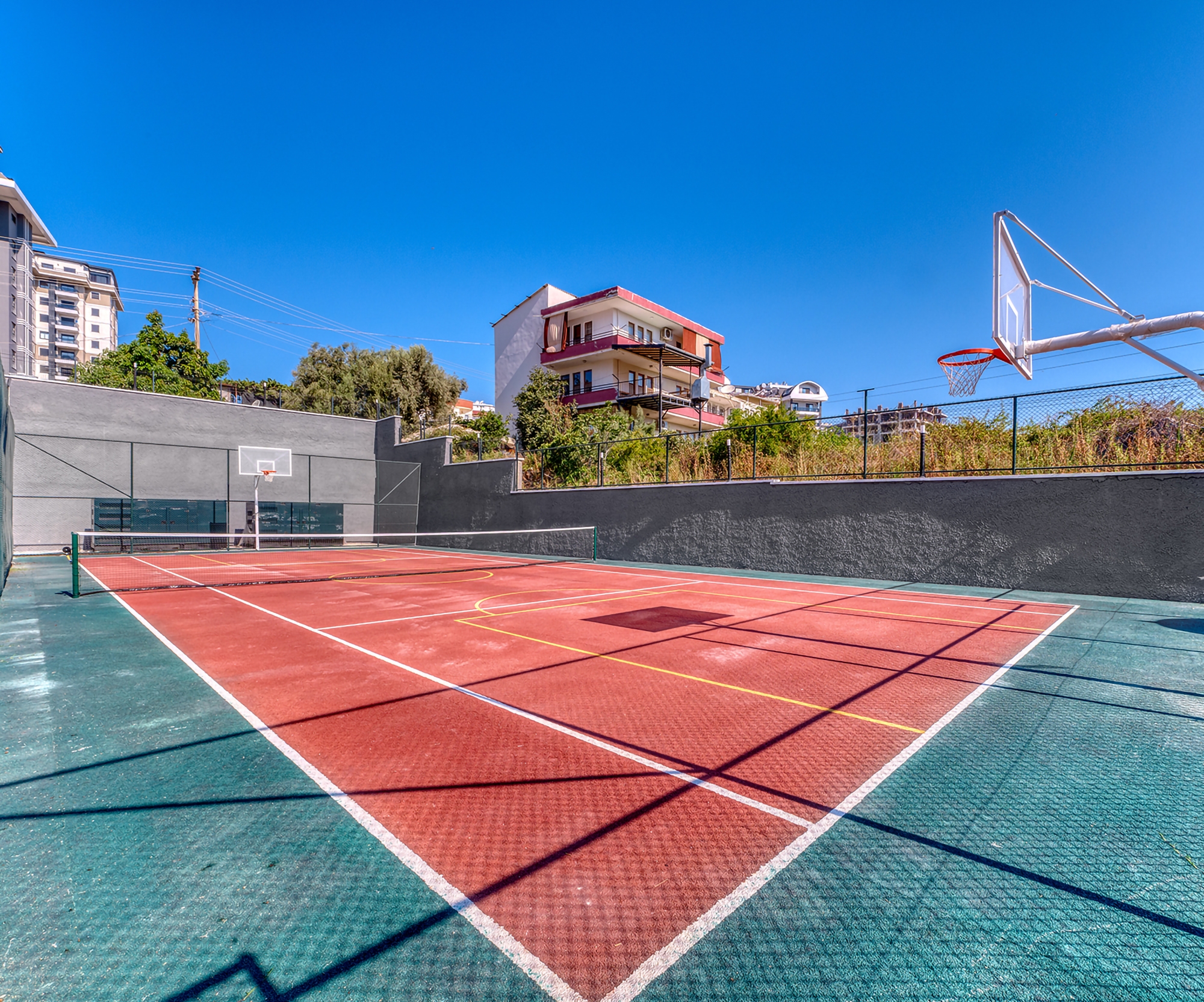 Luksus 2+1 Lejlighed med Bjergudsigt, Alanya