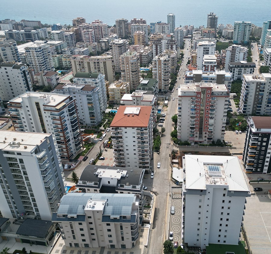 Luxuriöses 2+1 Apartment mit Bergblick in Alanya