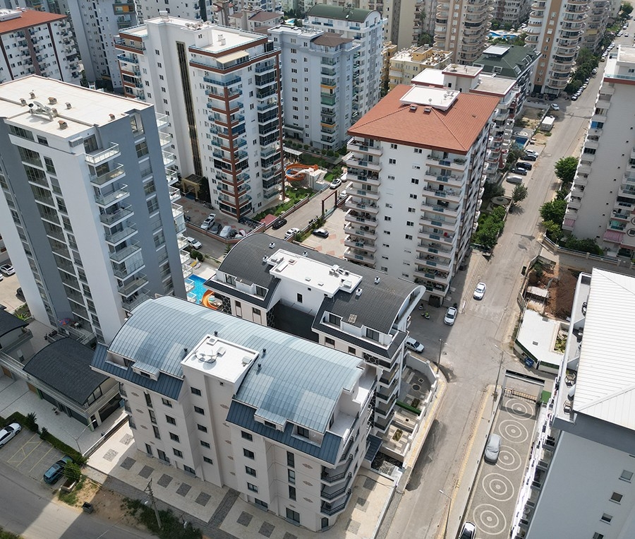 Luxuriöses 2+1 Apartment mit Bergblick in Alanya