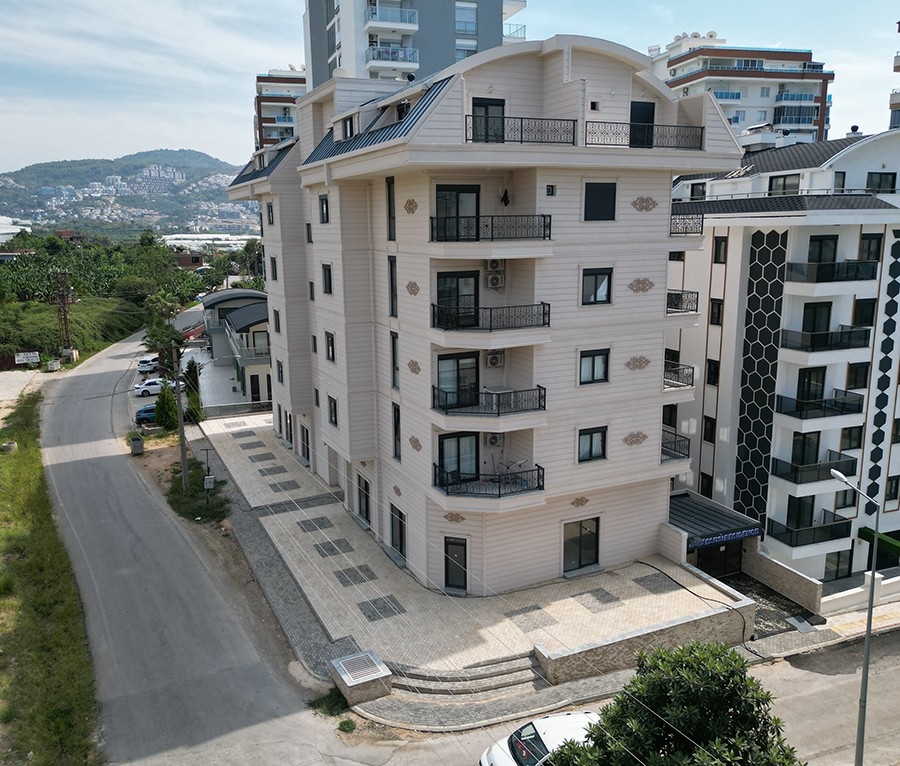 Luxuriöses 2+1 Apartment mit Bergblick in Alanya