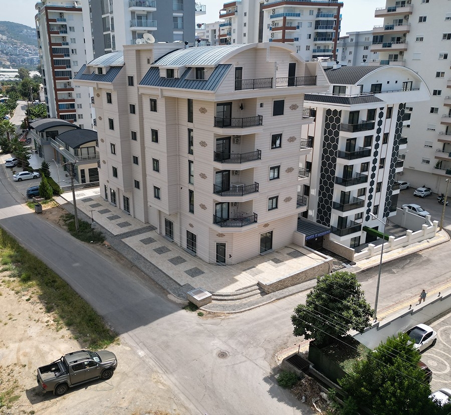 Luxuriöses 2+1 Apartment mit Bergblick in Alanya