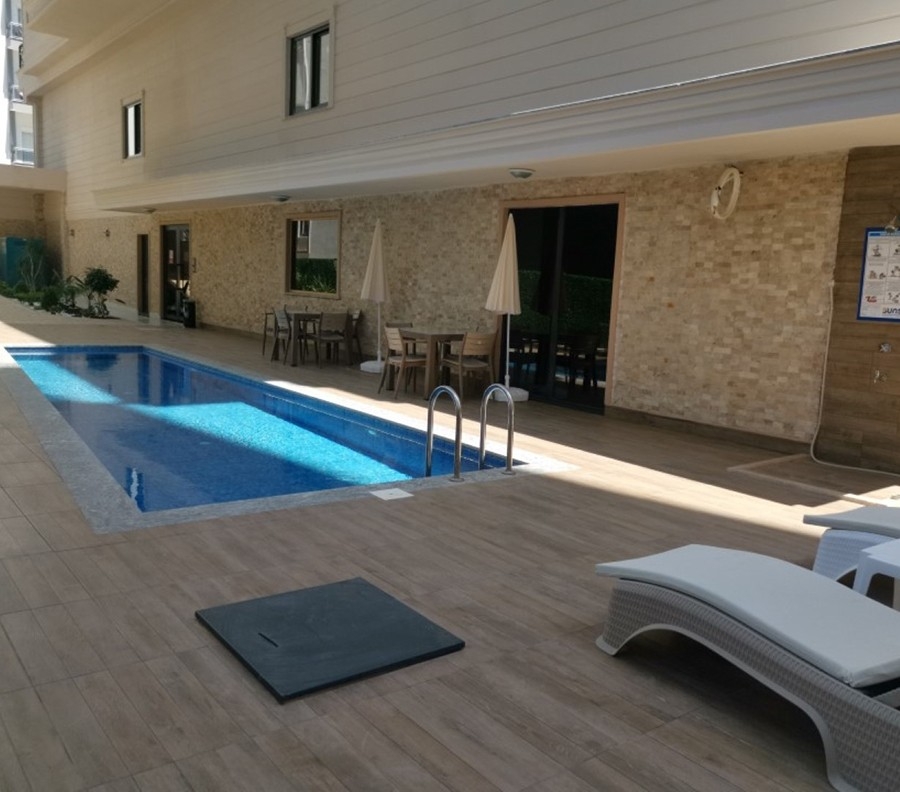 Luxuriöses 2+1 Apartment mit Bergblick in Alanya