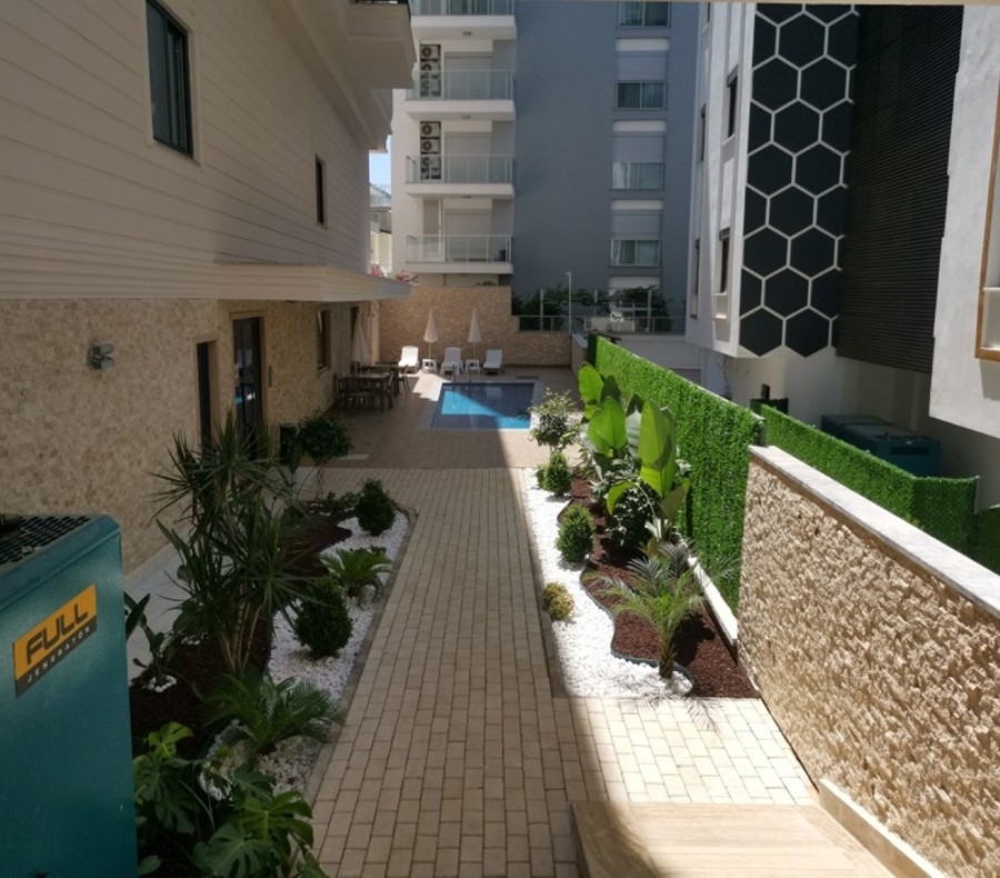 Luxuriöses 2+1 Apartment mit Bergblick in Alanya