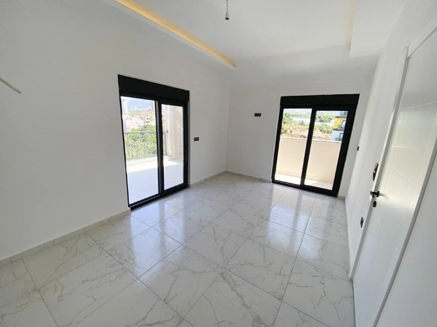 Luxuriöses 2+1 Apartment mit Bergblick in Alanya