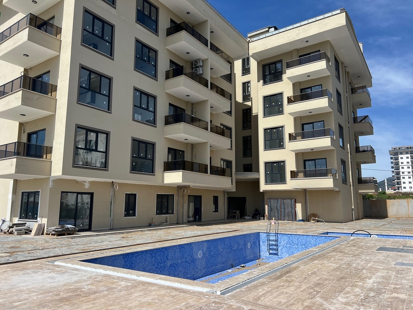 Luxus 1+1 Wohnung mit Meerblick in Payallar, Alanya