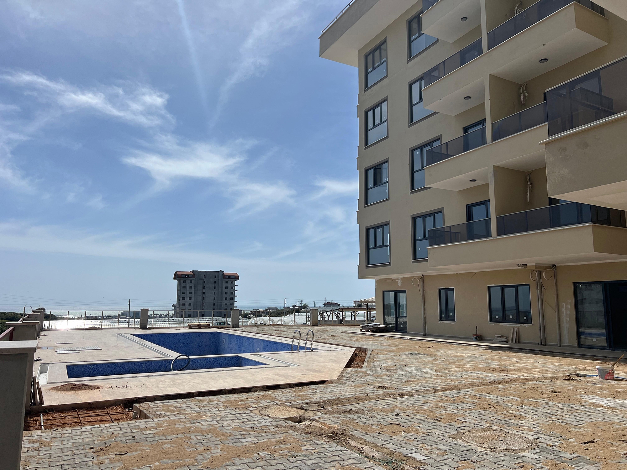 Luxus 1+1 Wohnung mit Meerblick in Payallar, Alanya