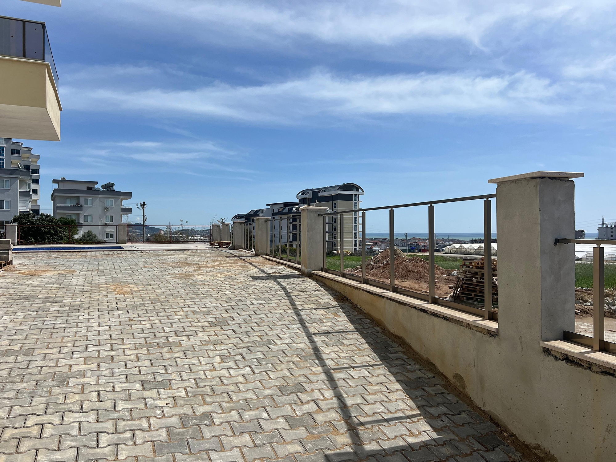 Luxus 1+1 Wohnung mit Meerblick in Payallar, Alanya
