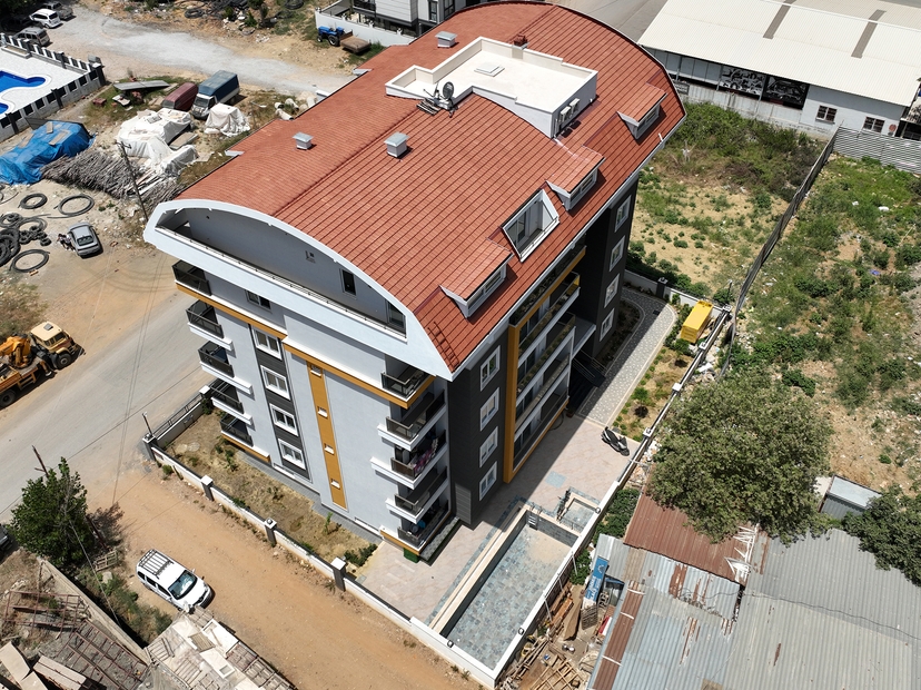 Luxury 1+1 Apartment with Mountain View in Mahmutlar