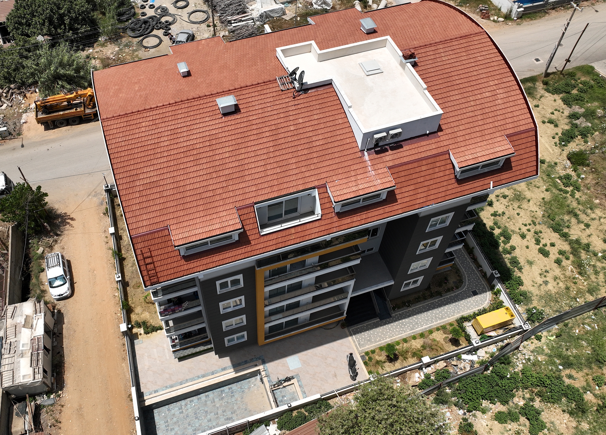 Luxury 1+1 Apartment with Mountain View in Mahmutlar