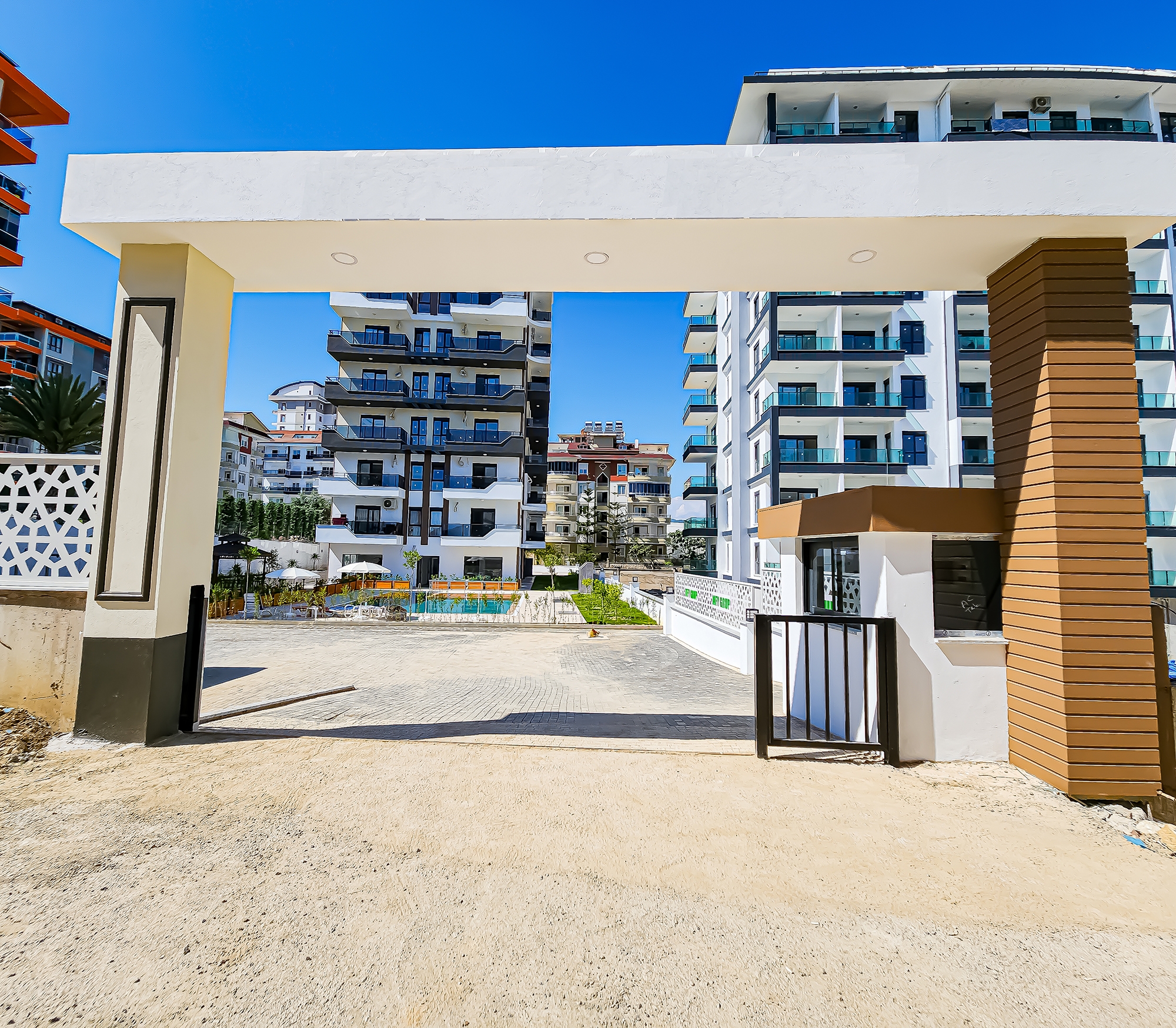 Luxuriöse 3+1 Wohnung mit Bergblick, Alanya - Avsallar