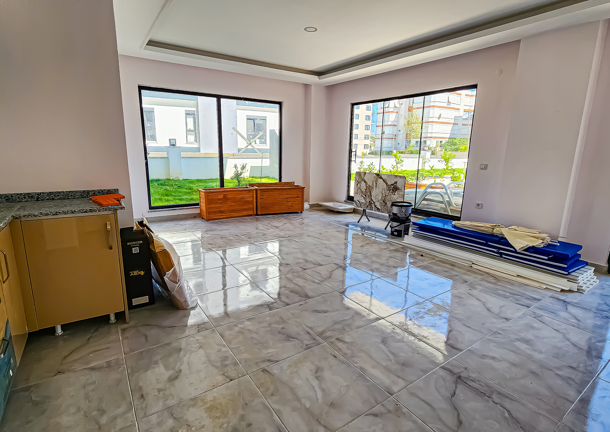 Luxuriöse 3+1 Wohnung mit Bergblick, Alanya - Avsallar