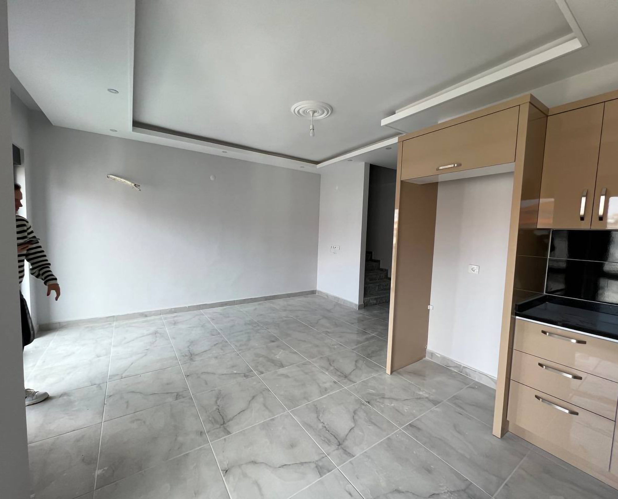 Luxuriöse 3+1 Wohnung mit Bergblick, Alanya - Avsallar