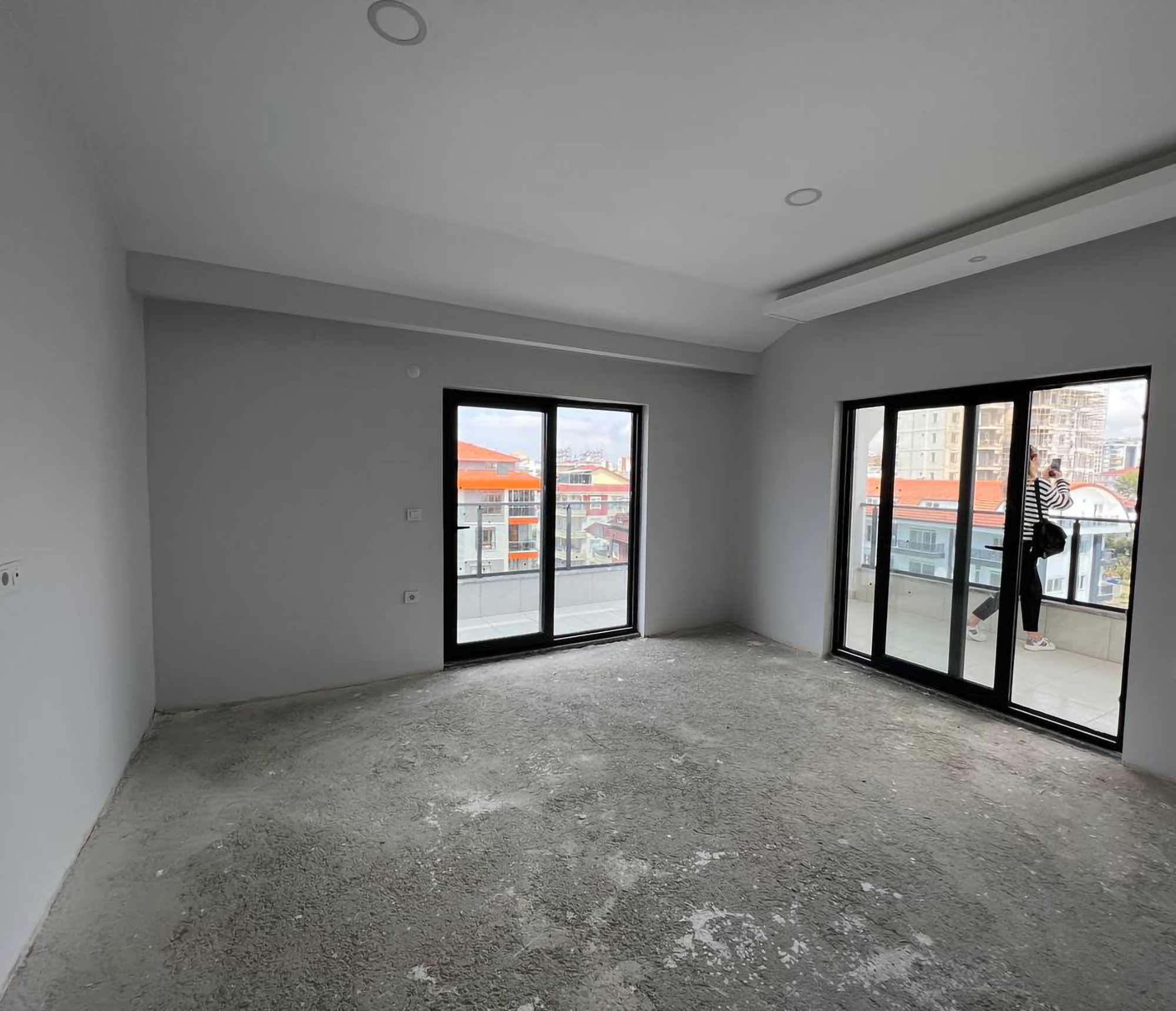 Luxuriöse 3+1 Wohnung mit Bergblick, Alanya - Avsallar