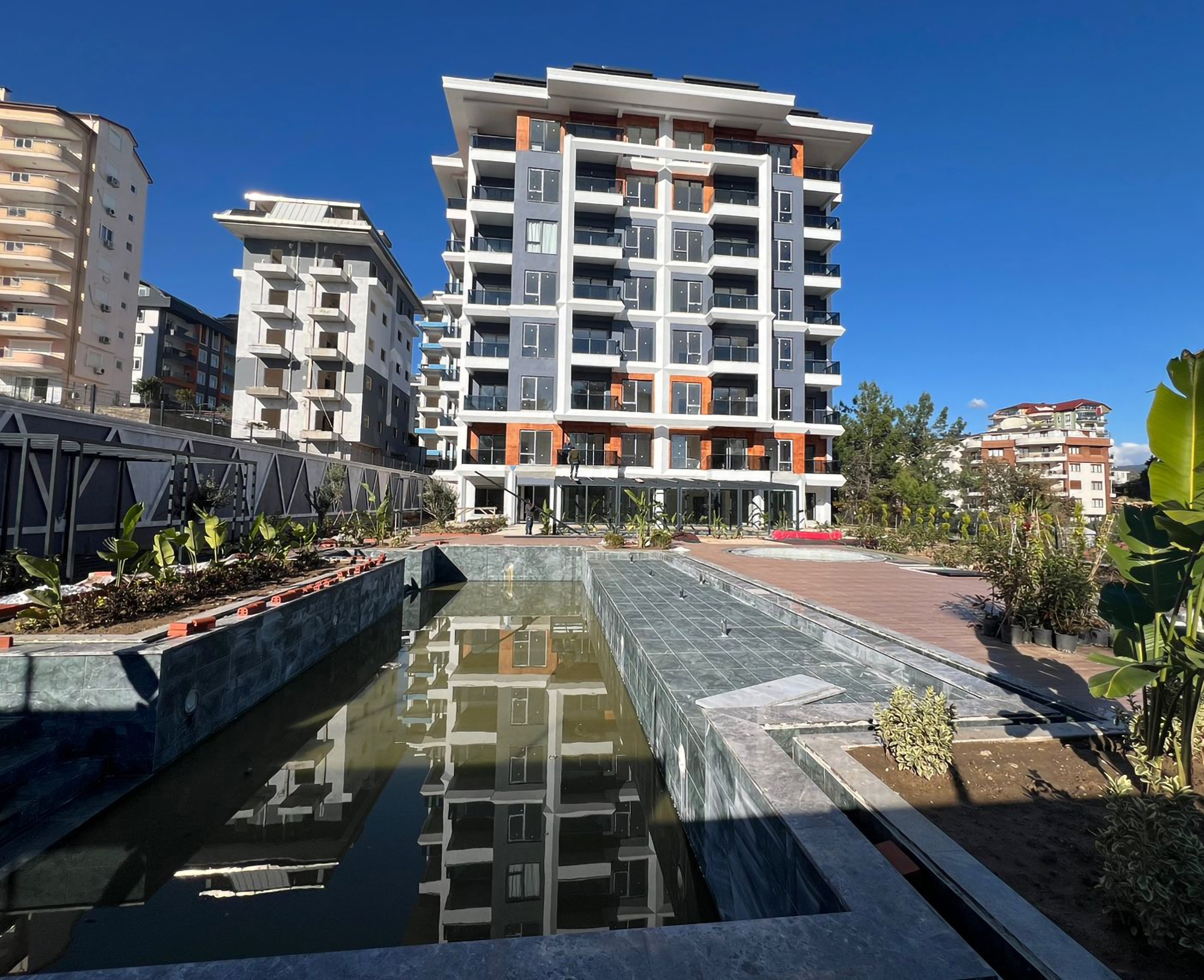 Stunning 1+1 Apartment with Sea and Castle Views in Alanya-Avsallar