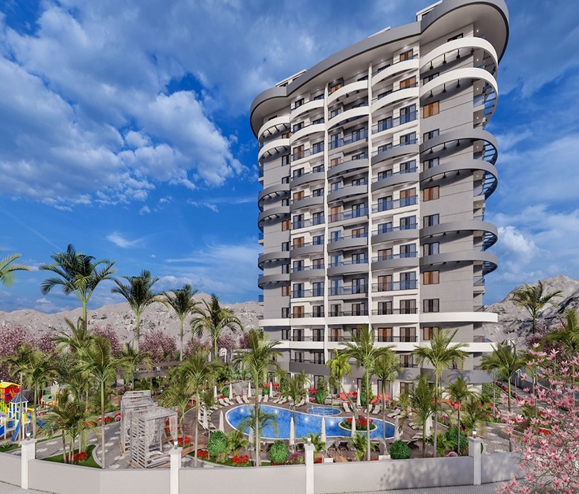 Luxuriously new project coming your way in Alanya