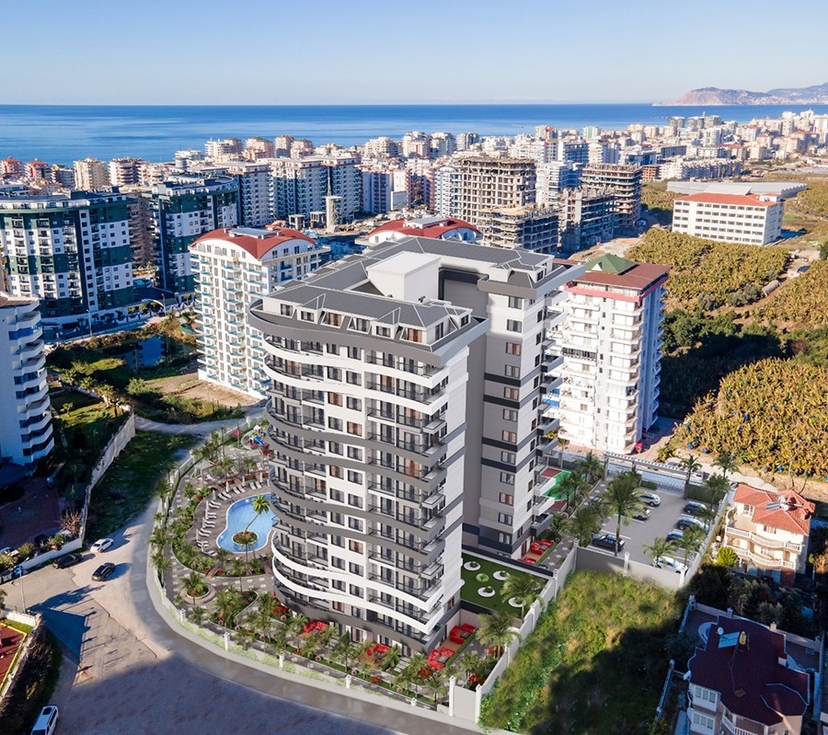 Luxuriously new project coming your way in Alanya