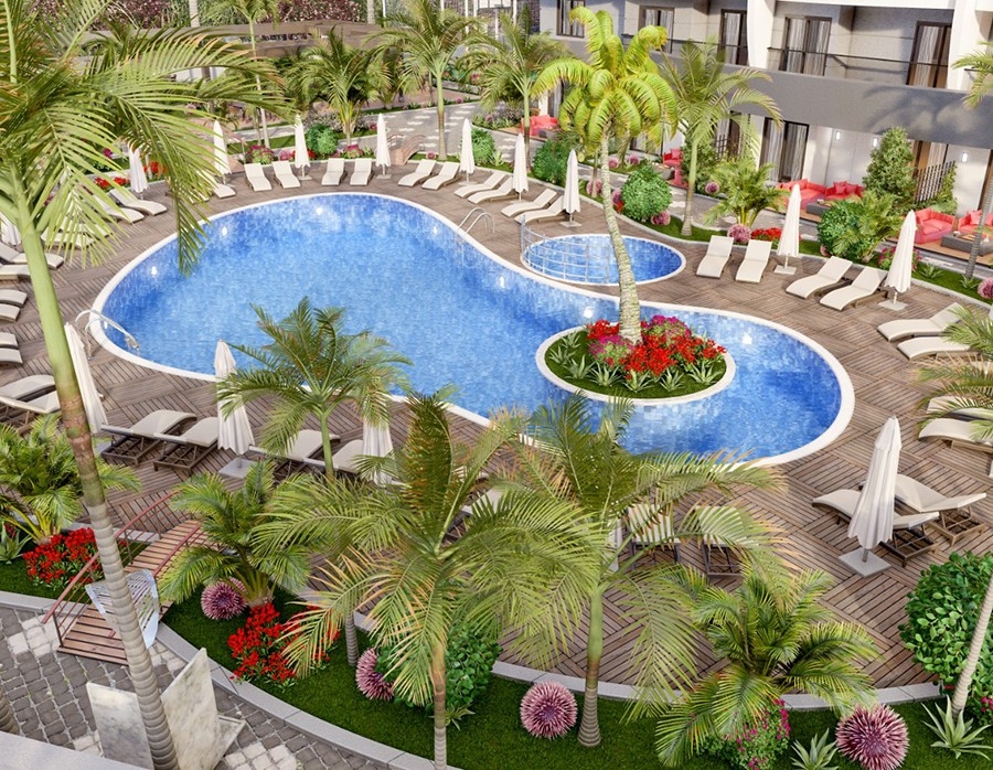 Luxuriously new project coming your way in Alanya