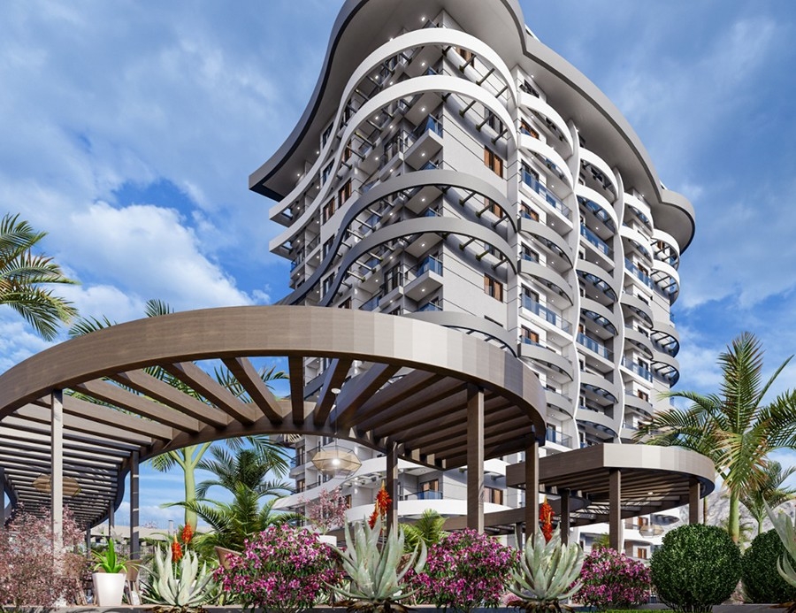 Luxuriously new project coming your way in Alanya