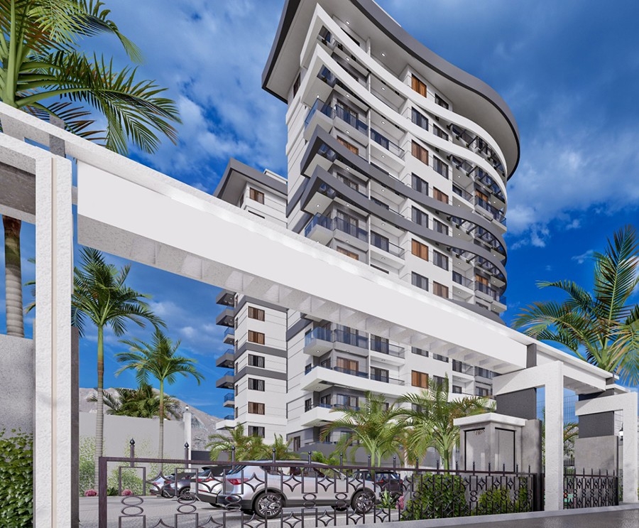 Luxuriously new project coming your way in Alanya