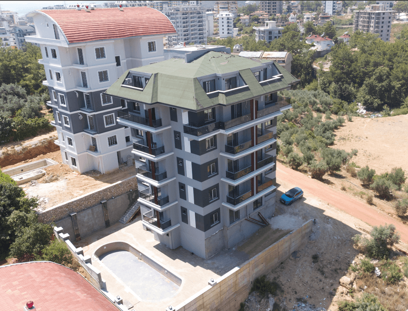 Mountain View 2+1 Apartment in Avsallar, Alanya