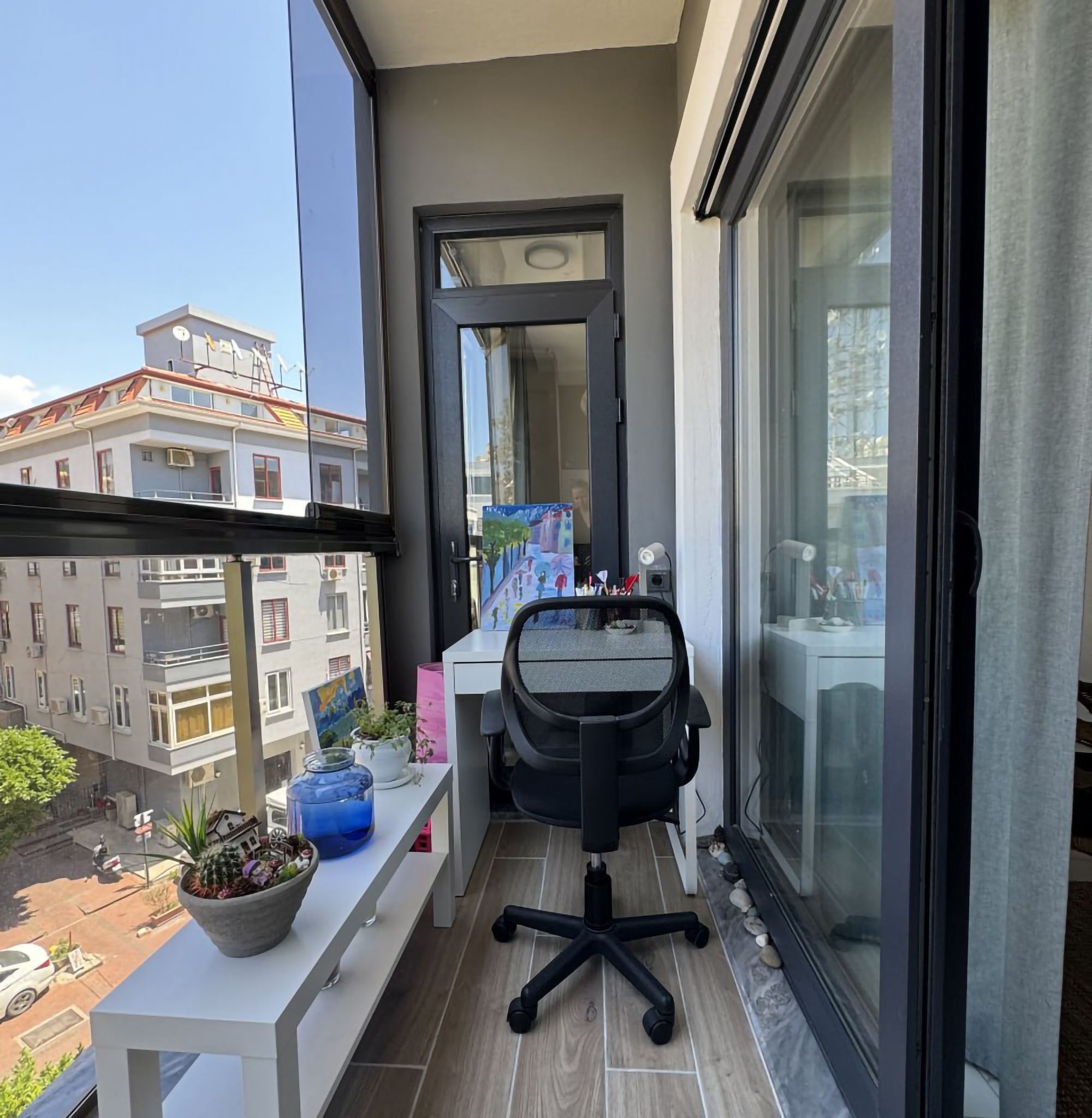 Cozy 1+1 Apartment with Mountain View, Alanya Center