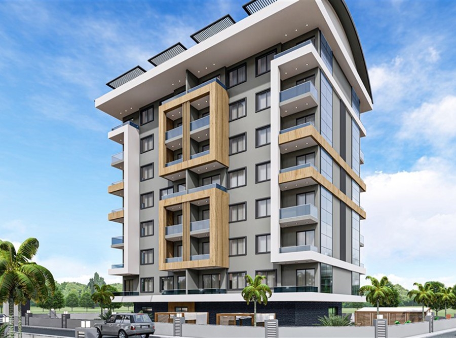 Luxury 1+1 Apartment with Castle and Mountain Views