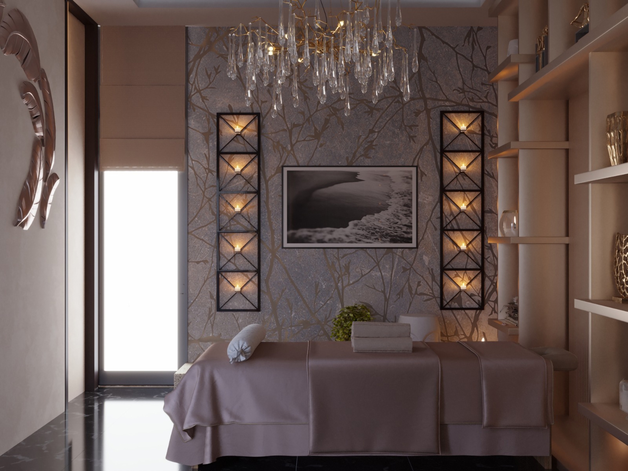 Luxuriöses 1+1 Apartment mit Meerblick, Burg- und Bergblick