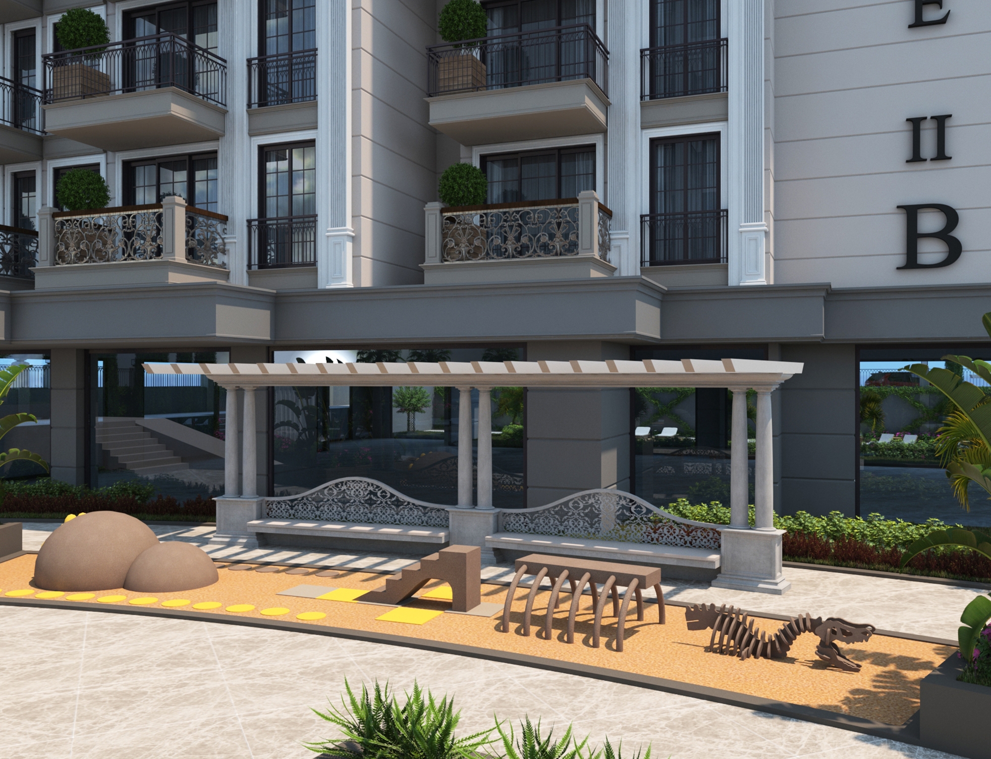 Luxury 1+1 Apartment with Sea, Castle, and Mountain Views in Alanya Center